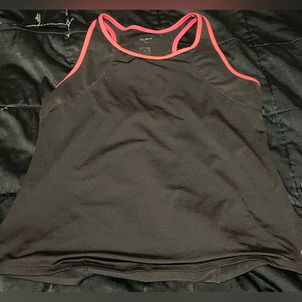 Black and Pink Women's Top